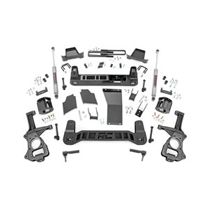 6IN SUSPENSION LIFT KIT | STRUT SPACERS (19-21 GMC 1500 PU 4WD)